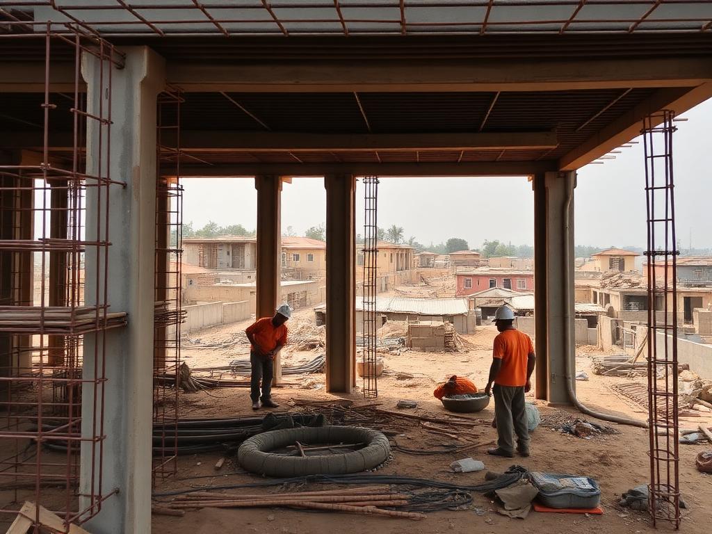 Construction site supplied by IFEDISOLID