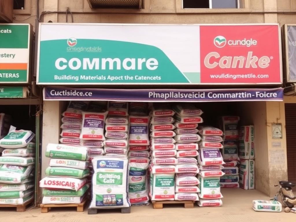 Our building materials store in Enugu